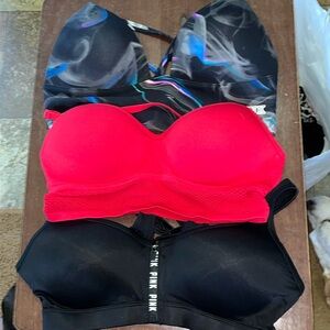 3 Piece Victorias Secret Bra Set
